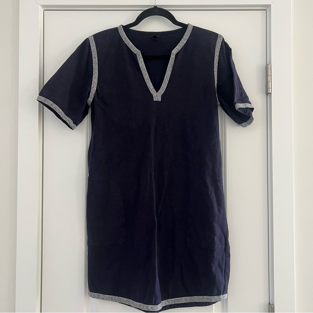 Navy J. Crew Dress